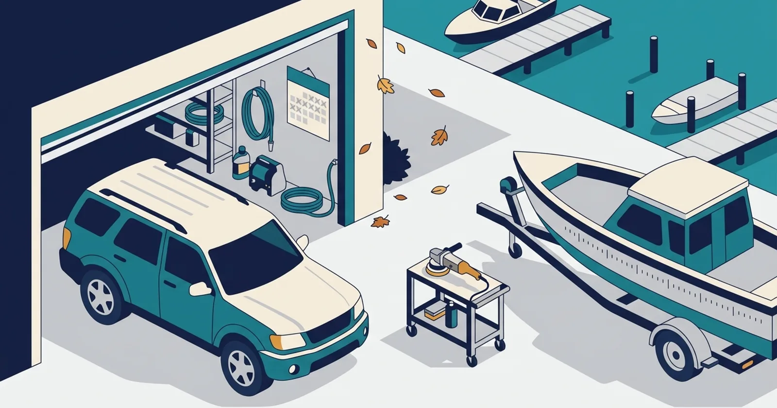 Illustration for Adding Boat Detailing to a Car Detailing Business