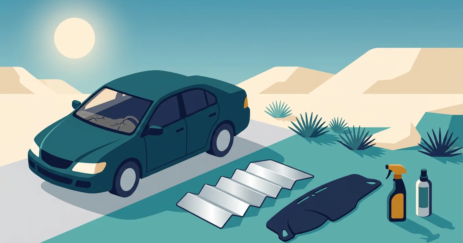 Illustration for Cracked Dashboards in Hot States