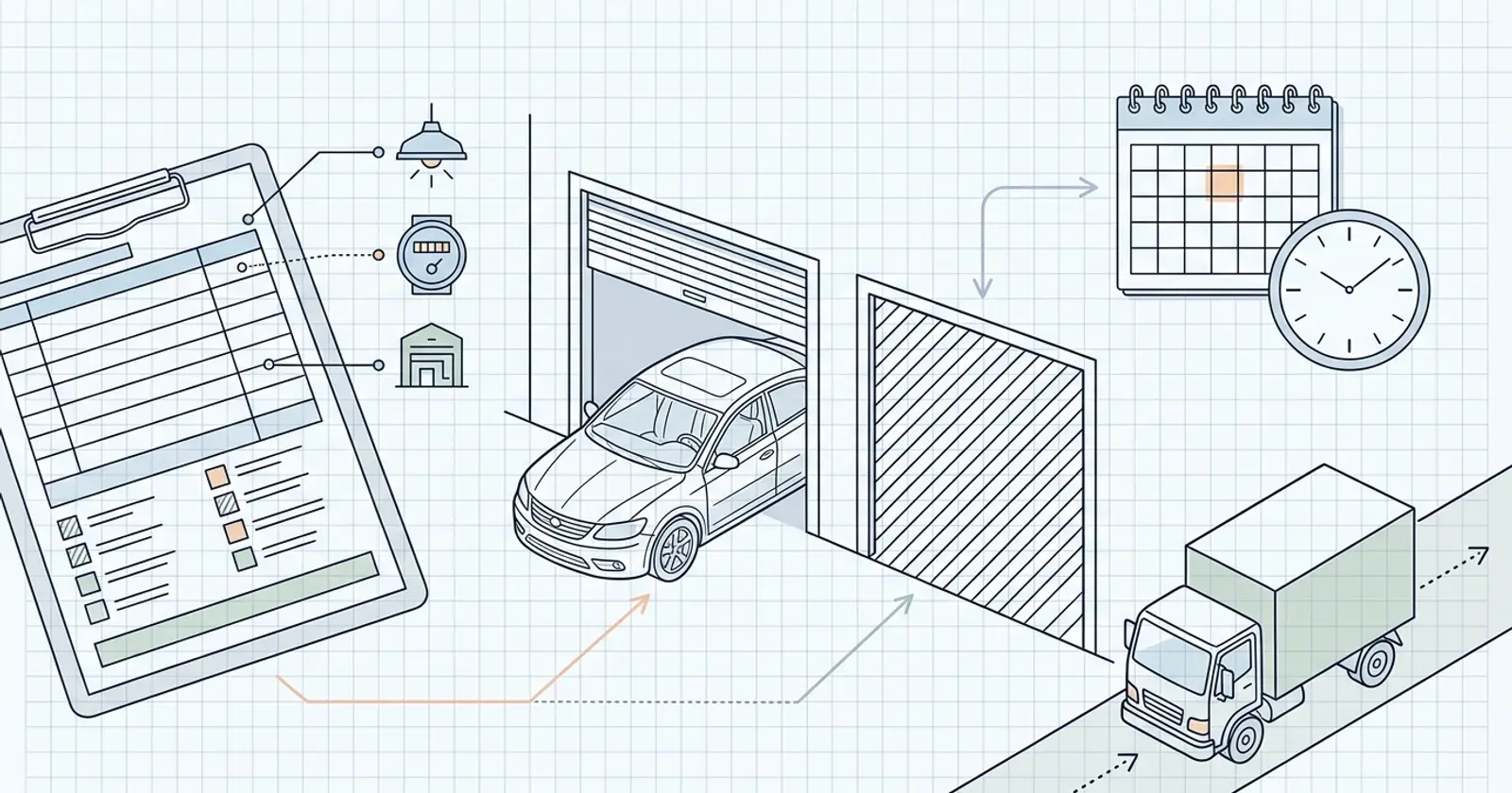 Illustration for Price your detailing deposit from one empty slot
