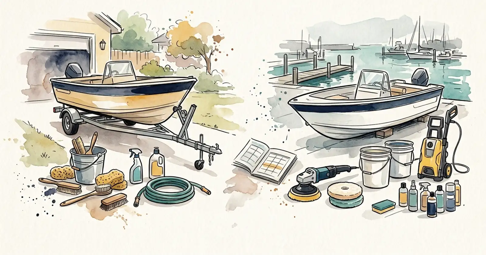 Illustration for A First Small Boat