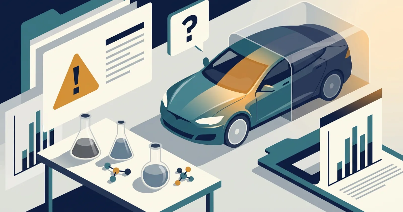 Illustration for graphene coatings vs ceramic
