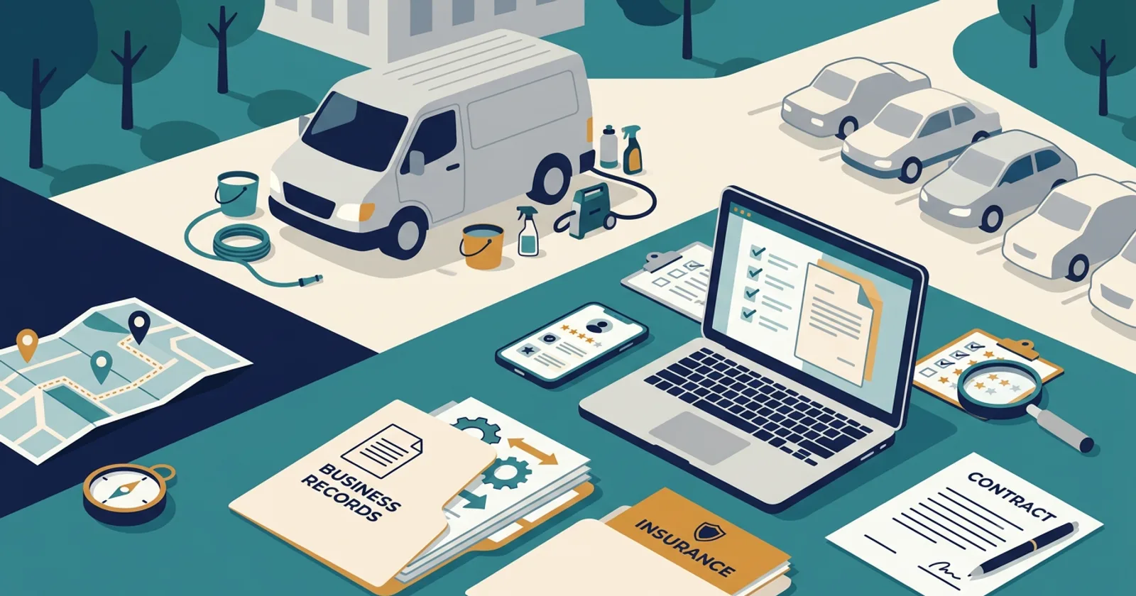 Illustration for How to Find a Reliable Mobile Detailer