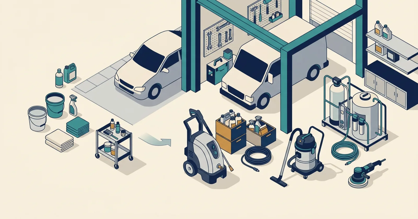 Illustration for How to Start a Mobile Detailing Business