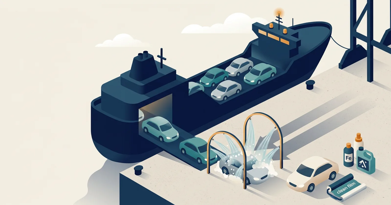 Illustration for Your Imported Car Just Came Off the Ship