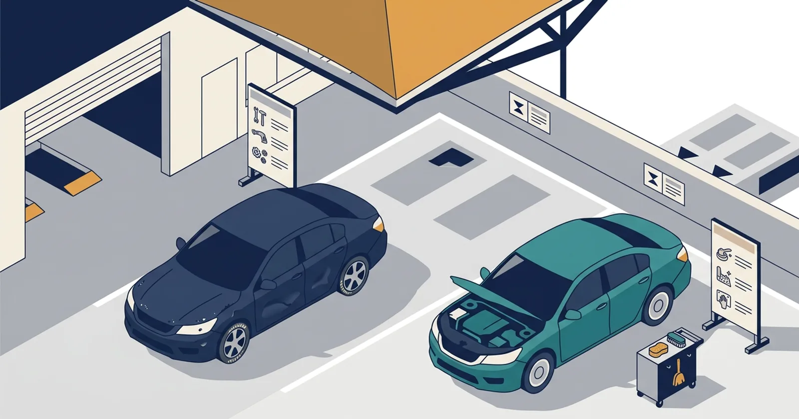 Illustration for Returning a Lease