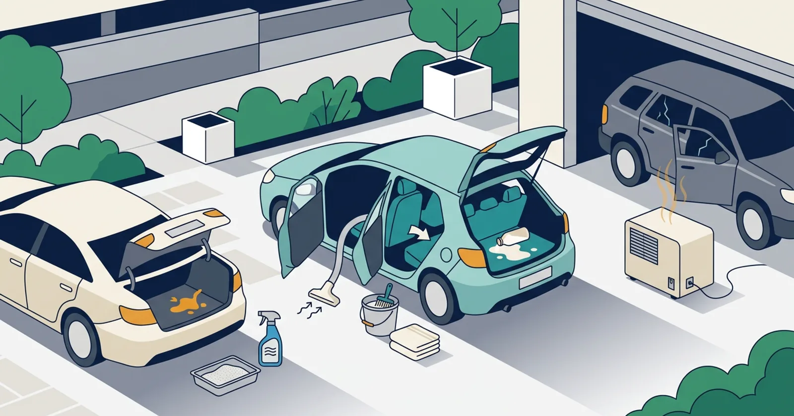 Illustration for Cat Urine, Spilled Milk, Cologne