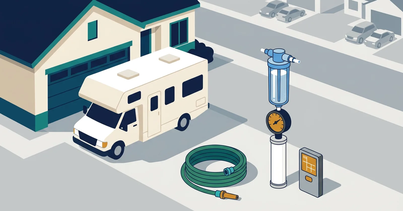 Illustration for Spot-Free Rinse at Home